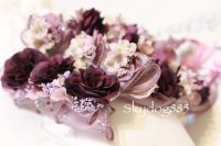 ❤︎dark purple❤︎ハンギング・15〜22cm ・長さ選択