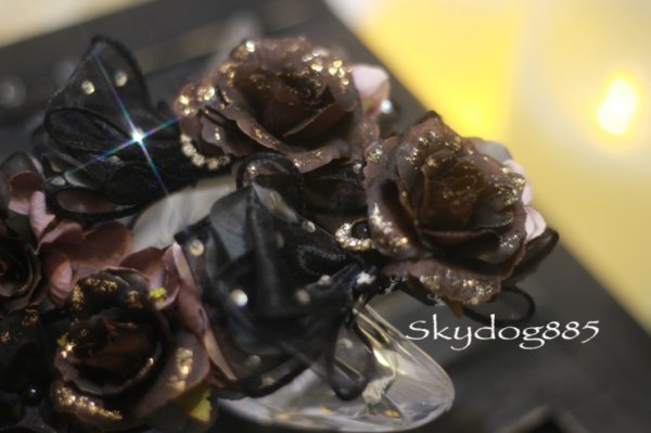 画像1: ブラックローズ✨左右ツインズ・セット・19cm (1)